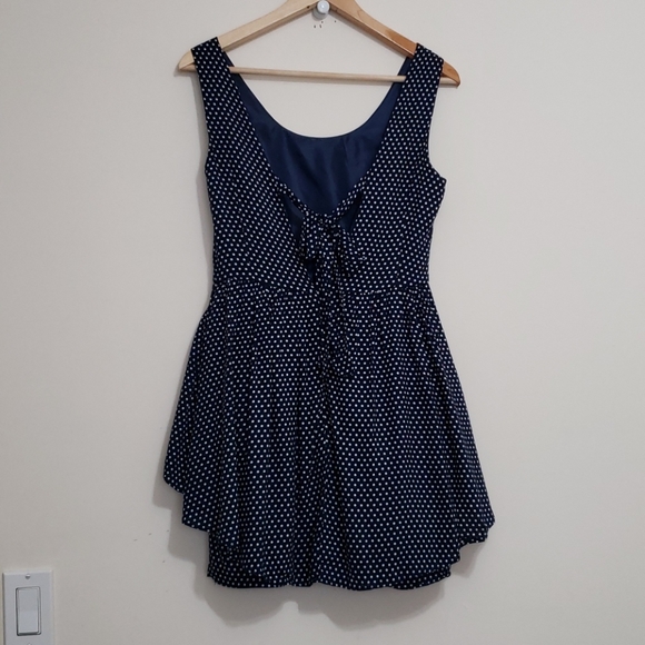 Forever 21 Polka Dot Mini Dress - Picture 3 of 8